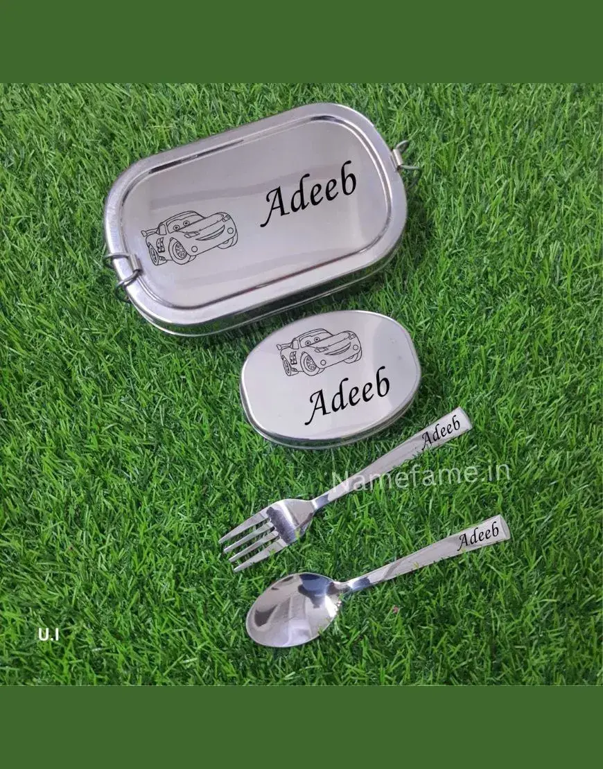 Personalized Steel Tiffin