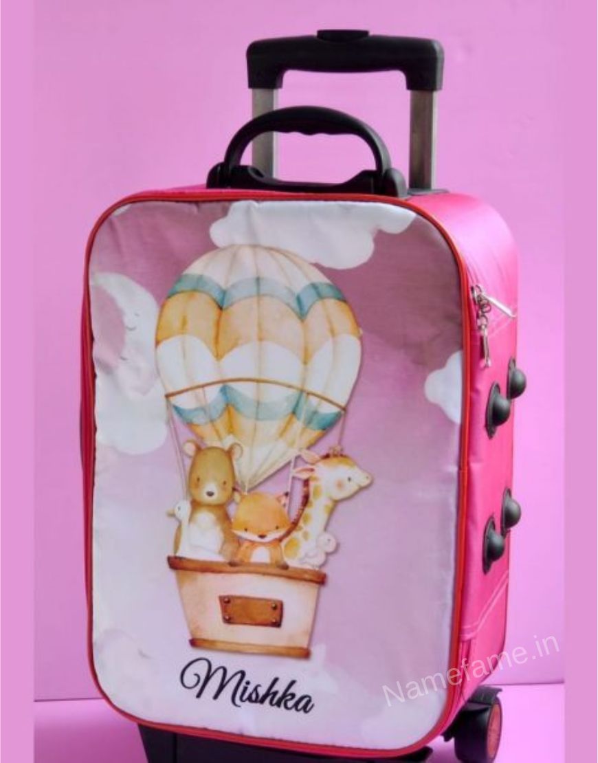 Buy Kids Rolling Backpack Wheeled Travel Bag School Bag Trolley Suitcase  Girls Rose red-six Wheels Online at desertcartINDIA