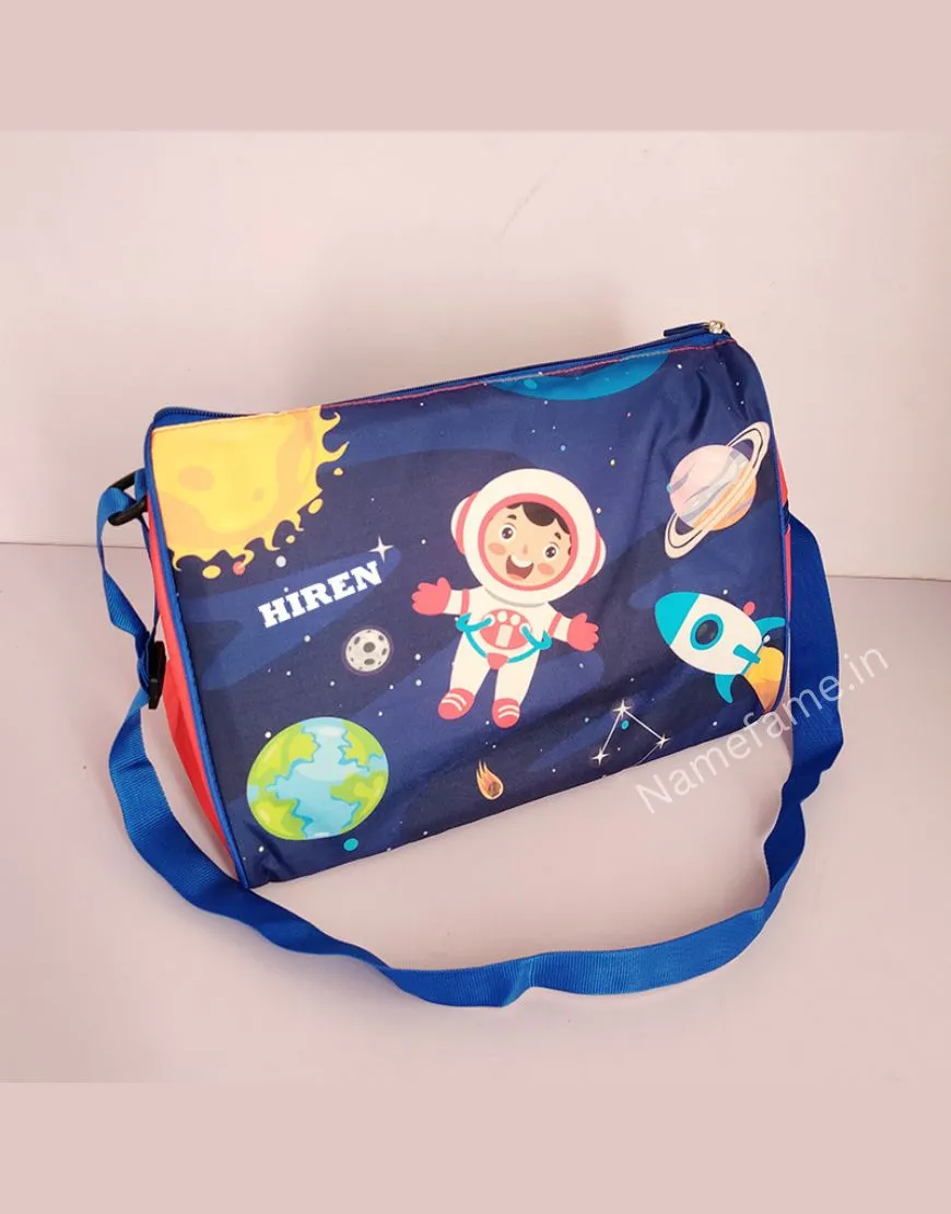 Personalized Duffle Bags For Kids – Space