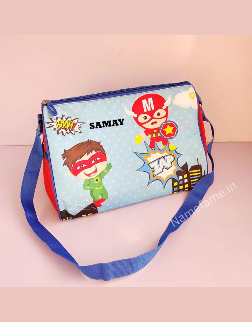 Personalized Duffle Bags For Kids – Super Hero