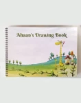 Personalized Drawing book for kids - Giraffe