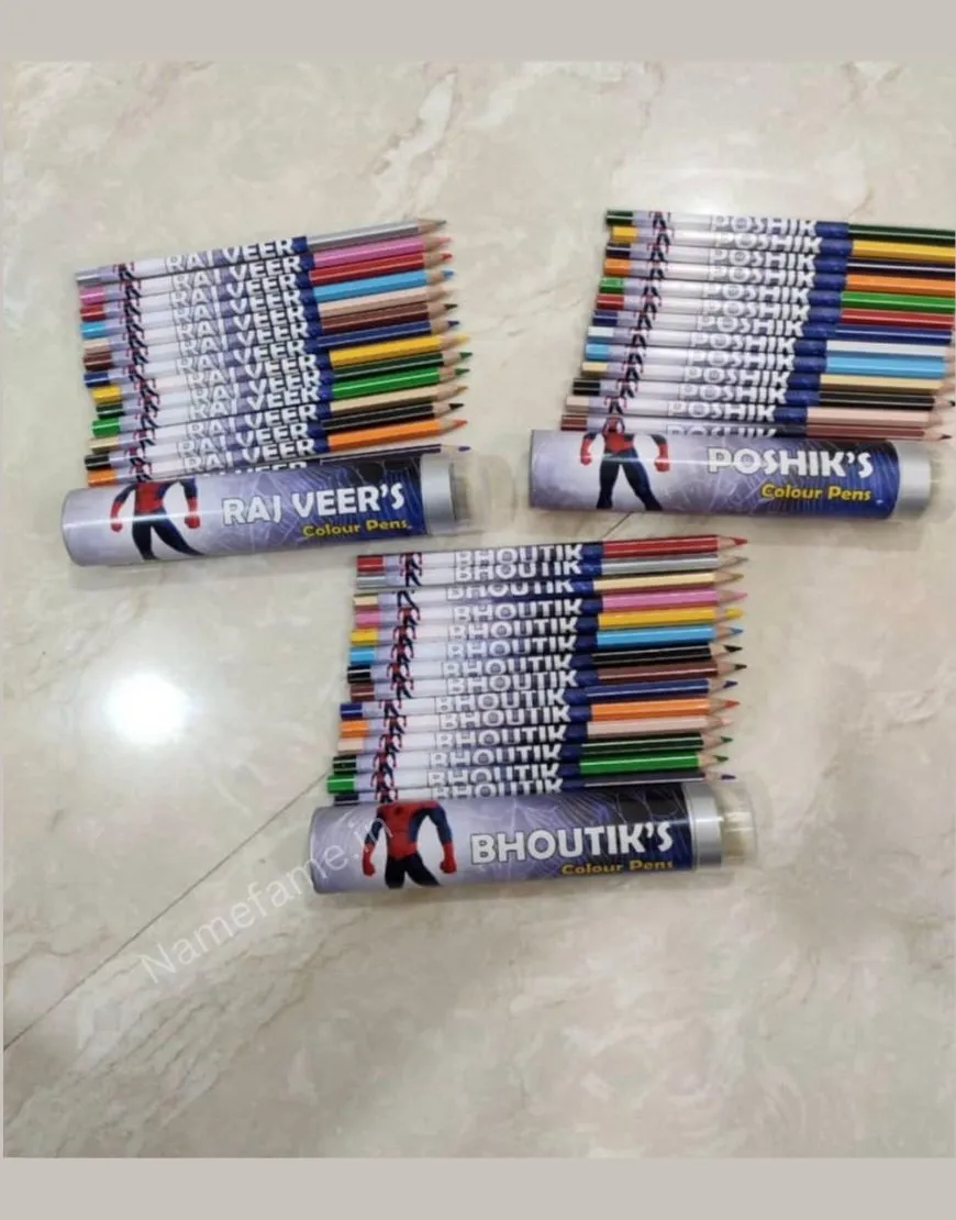 Personalized Color Pencils For Kids