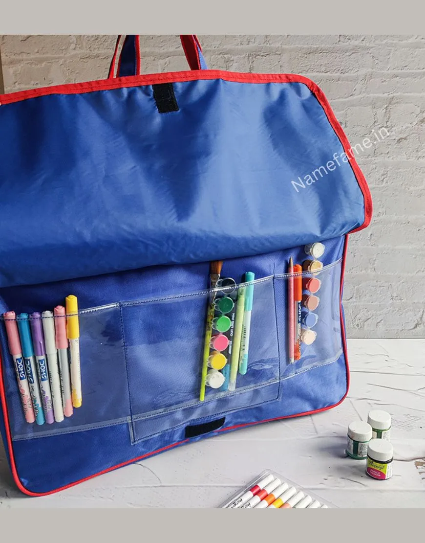 Personalized Jumbo Art Bag for Kids