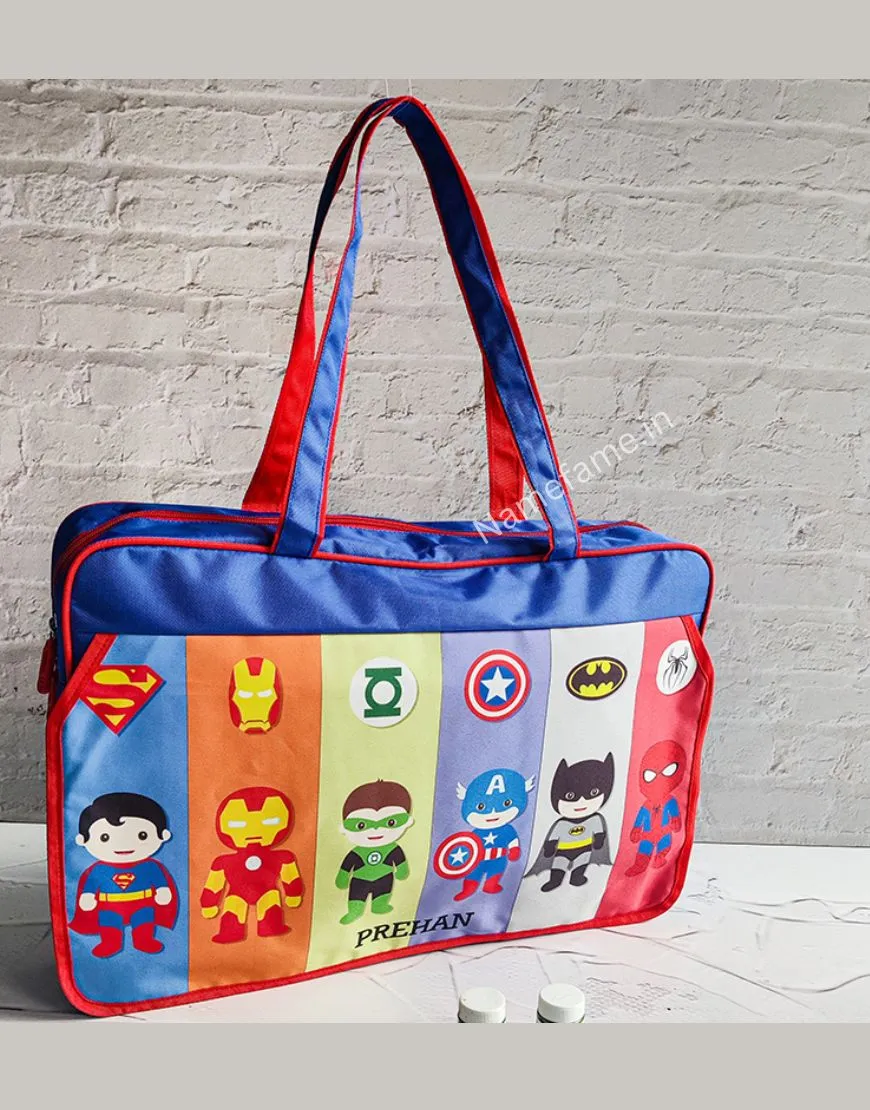 Personalized Jumbo Art bag For Kids – Super Hero